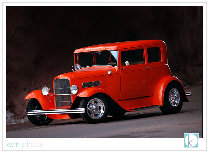 1931 ford victoria tangelo pearl at at red rocks amphitheater