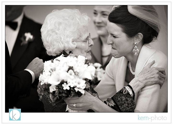 carolyn and her grandmother share an emotional moment: