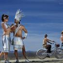 couples in love on the playa