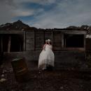 Fearless Photographer Trashes Dress in Alaskan Gold Mine