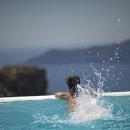 Happiness in Imerovigli Santorini Greece in Astra, a Suite Paradise