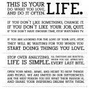 Do What You Love, And Do It Often {Holstee Manifesto}