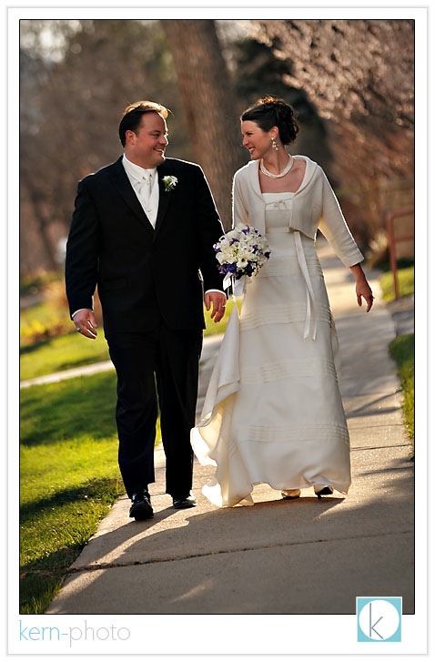 a great couple with great lighting in the early mountain spring: