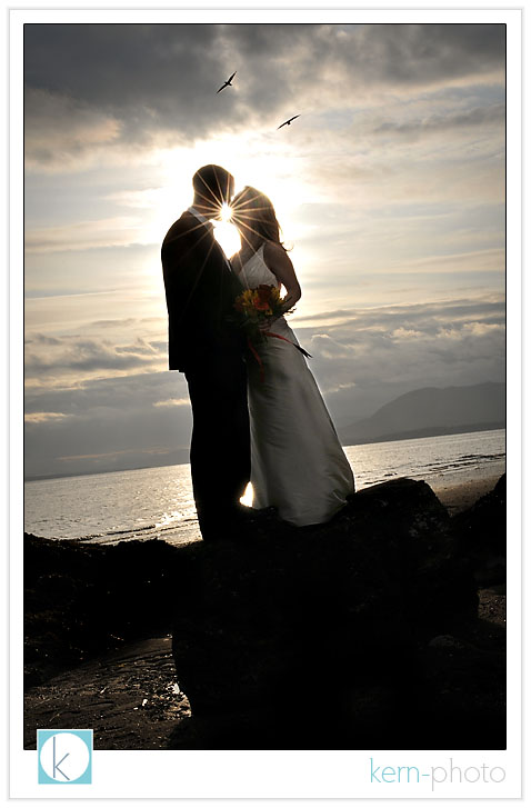 sara & eric trash the dress in bellingham by kern-photo