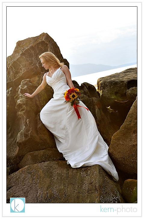 sara & eric trash the dress in bellingham by kern-photo