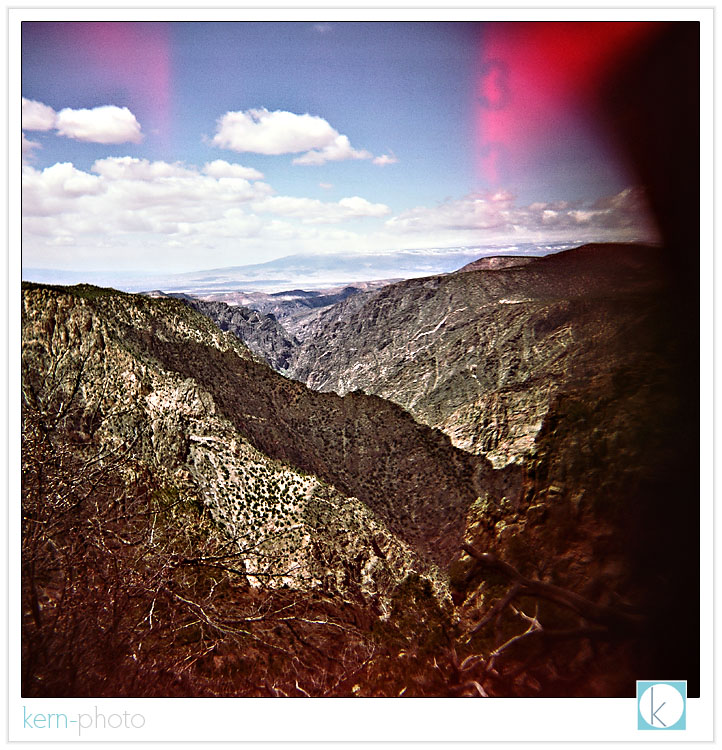 black canyon of the gunnison national park, colorado: