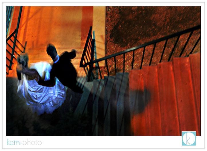 the departing shot leaving their reception at the lory student center ballroom at colorado state university by kern-photo